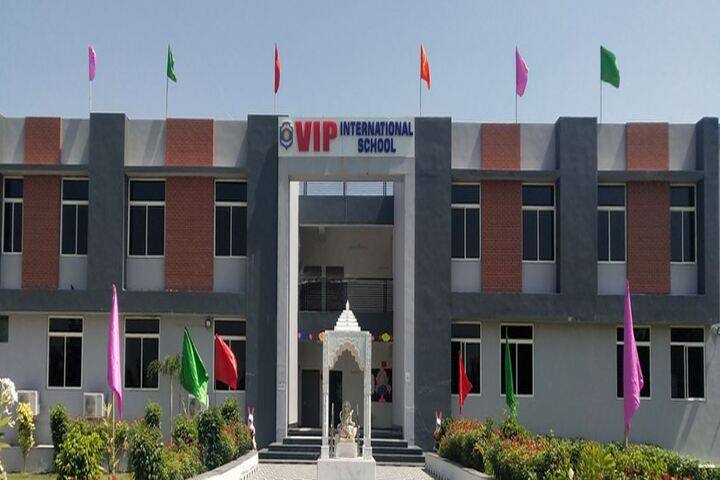 VIP International School Pardhol Ahmedabad Admission Fee Affiliation   VIP International School Building 